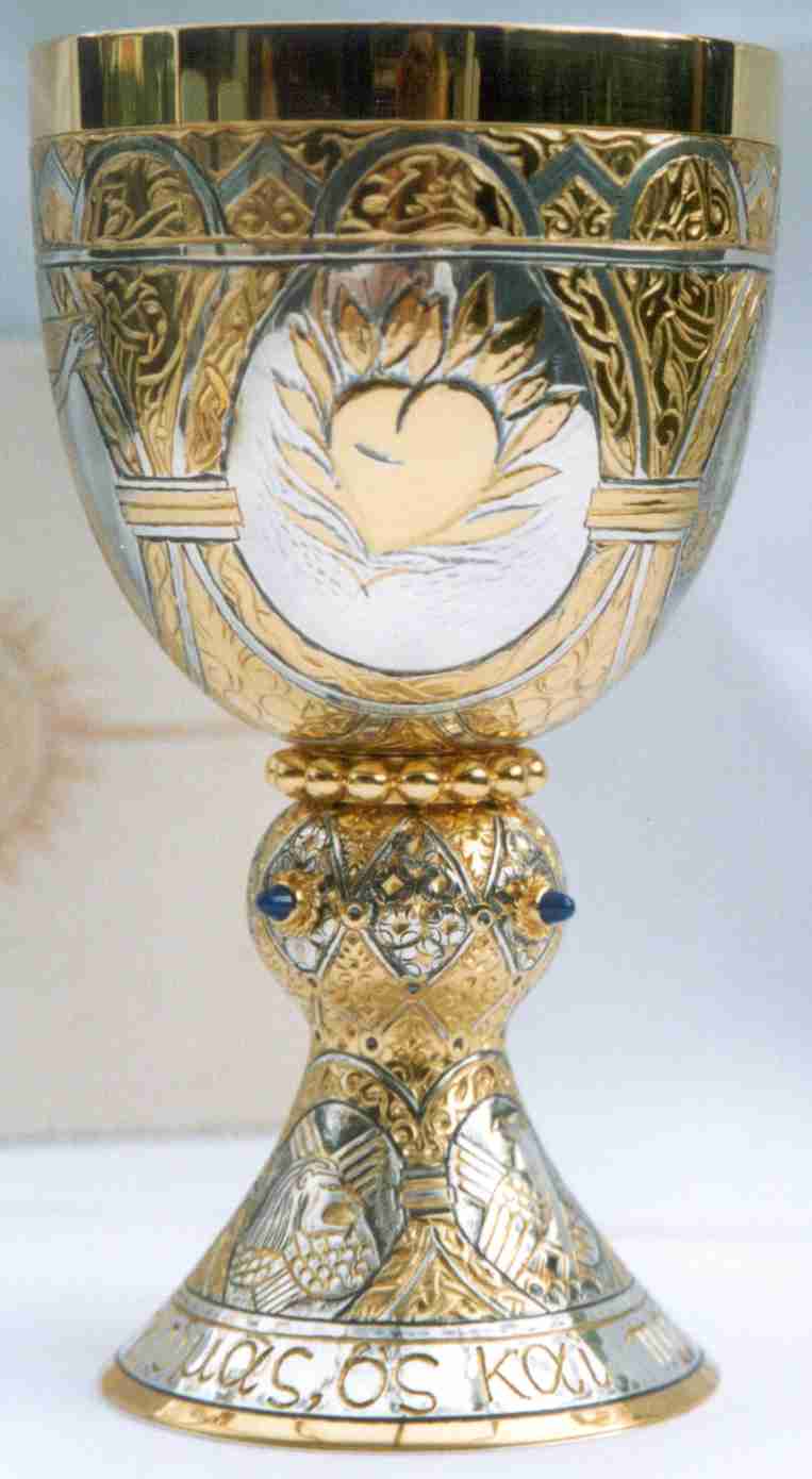 Darstellung eines brennenden Herzen für den Hl. Franz von Sales